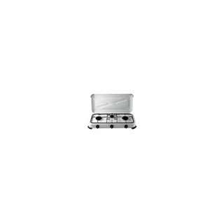 Plaque de cuisson DCG Eltronic EKP 2423 3 feux noir blanc