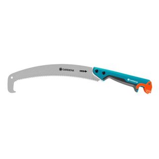 Gardena Scie de jardin Combisystem 08739-20, lame incurvée 315 mm, poignée ergonomique antidérapante