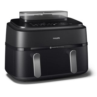 Airfryer Philips NA551/00 Double Panier 9L 2750W avec Vapeur