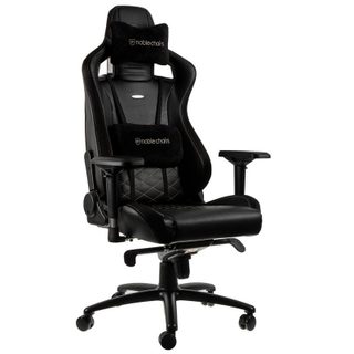 Noblechairs Epic Silla Gaming Acolchada Negro/Dorado