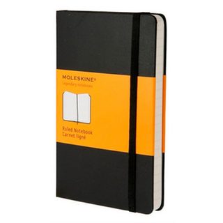 Moleskine MM710 Carnet 192 feuilles Noir