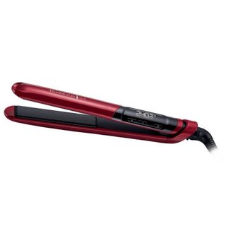 Lisseur Céramique Remington S9600 Silk 240ºC Écran Arrêt Automatique Plaques 110 mm Rouge