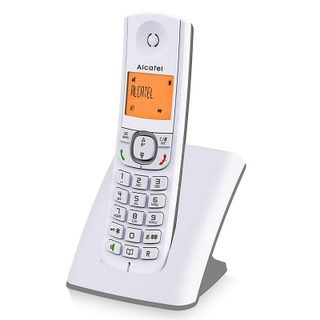 Alcatel F530 Téléphone DECT Identification de l'appelant Gris, Blanc