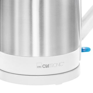 Clatronic WKS 3692 Bouilloire 1,5L 2200W Blanc/Inox