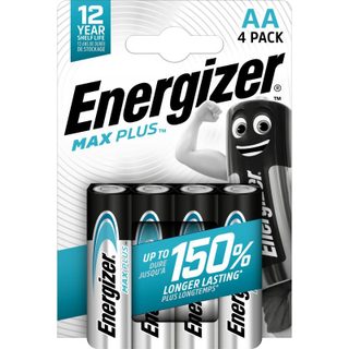 Piles alcalines Energizer Max Plus AA LR6 4 unités