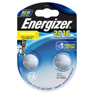 Piles au lithium Energizer Ultimate CR2016 2 unités