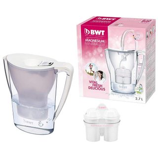 Carafe filtrante électronique BWT Penguin avec magnésium 2,7 L blanche