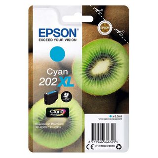 Epson Kiwi Singlepack Cyan 202XL Claria Premium Ink