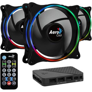 thunderx3 AeroCool Eclipse 12 Pro ARGB Pack 3 Ventilateurs 120mm