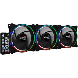 thunderx3 AeroCool Eclipse 12 Pro ARGB Pack 3 Ventilateurs 120mm
