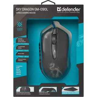 unykach Souris UNYKAch GM-090L 3200 DPI Optique Main Droite Gaming
