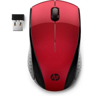 Souris HP 220 Sans Fil 1300 DPI Rouge Ambidextre RF