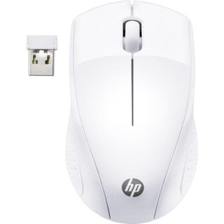 Souris HP 220 Sans Fil 1600 DPI Blanc Ambidextre USB