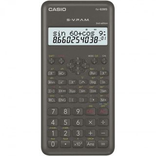 Calculatrice scientifique noire Casio FX-82MS 2e édition