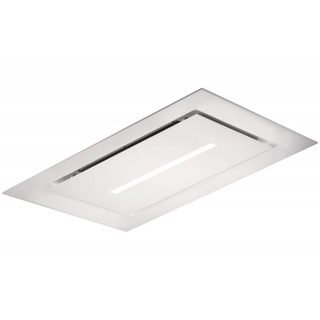Mepamsa Cielo Slim 90 Hotte îlot 90 cm Blanc