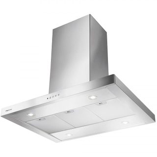 Mepamsa Stilo Isla 90 Hotte îlot 90 cm Acier Inox