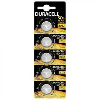 Duracell CR2032 Pack de 5 piles bouton au lithium