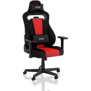 Chaise de jeu Nitro Concepts E250 noir/rouge