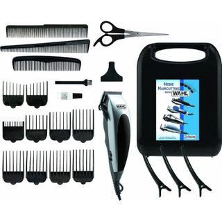 Tondeuse Homme Wahl HomePro Kit avec Fil 25mm 8 Longueurs 10 Sabots Lames Auto-affûtantes