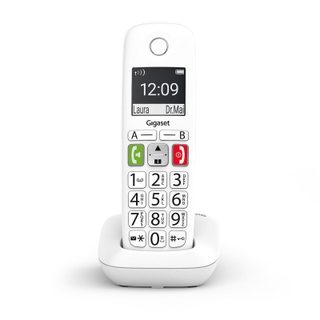 Téléphone sans fil Gigaset E290 grandes touches blanc