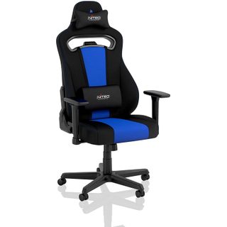 Chaise de jeu Nitro Concepts E250 noir/bleu
