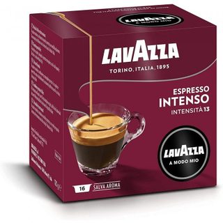LAVAZZA Capsules Compatibles A Modo Mio Intenso 16 capsules