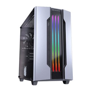 Cougar Gemini M ARGB Verre Trempé USB 3.0 Noir/Argent