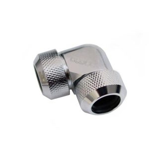 alphacool Refrigeration Liquide Alphacool Eiszapfen 13mm Connecteur en L 90° Laiton Chrome