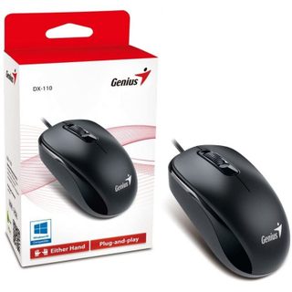 Genius DX-110 Souris Optique 1000 DPI Noir