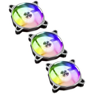 Lian Li Lian-Li Bora Digital Pack 3 Ventilateurs 120 mm ARGB Argent