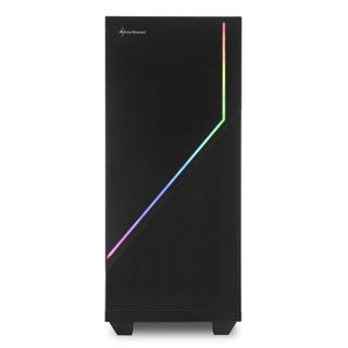 Sharkoon RGB Flow Cristal Templado USB 3.1 Negra
