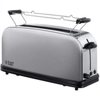 Russell Hobbs Grille-pain Adventure 2 tranches à fente longue en acier inoxydable