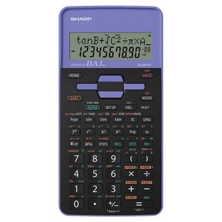 Sharp EL-531TH Calculatrice scientifique 10 chiffres Violet