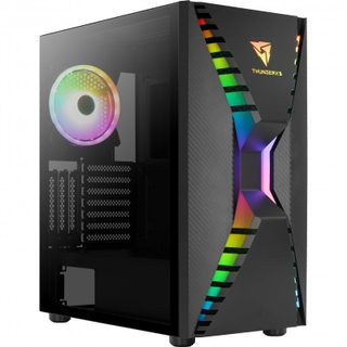 AeroCool ThunderX3 CRONUSBK ARGB Verre Trempé USB 3.0