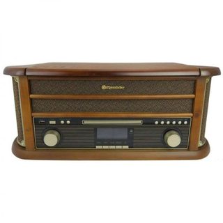 Tocadiscos Roadstar HIF-1993D+BT 80W Bluetooth Tracción Correa Cassette CD USB