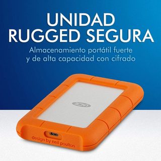 Lacie Rugged Secure disque dur externe 2000 Go