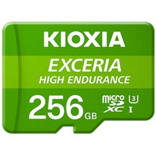 Kioxia Exceria MicroSDXC haute endurance 256 Go UHS-I V30 classe 10