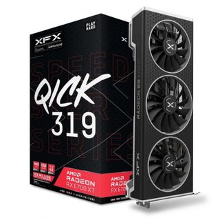 XFX SPEEDSTER QICK 319 AMD Radeon RX 6700 XT NOIR 12 Go GDDR6