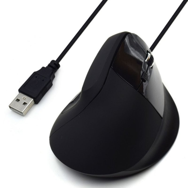 Ewent EW3157 Souris Ergonomique Verticale Filaire 1800DPI