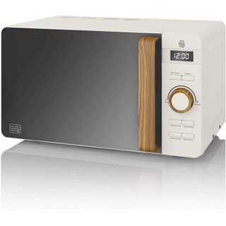 Set petit-déjeuner Swan Nordic Micro-ondes 20L + Bouilloire + Grille-pain 2 tranches Blanc