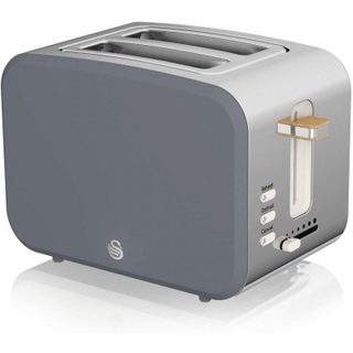 Set petit-déjeuner nordique Swan Bouilloire + Grille-pain 2 tranches Gris