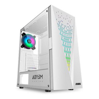 abysm Gaming Danube Kolpa ARGB ATX Boîtier PC Verre Trempé USB 3.0