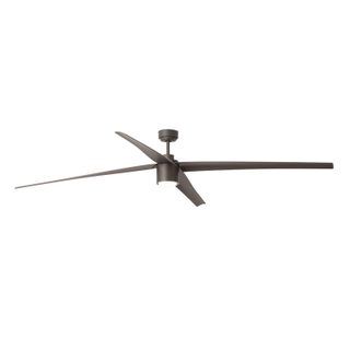 Ventilateur de plafond Faro Attos avec éclairage LED et télécommande 44 W Marron