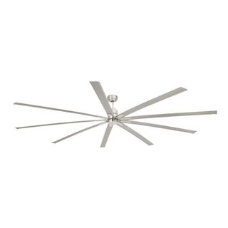Ventilateur de plafond Faro Manhattan avec éclairage LED et télécommande 56 W Nickel mat