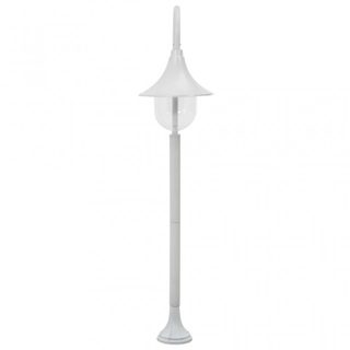 VidaXL Lampe de Jardin E27 120cm Blanc