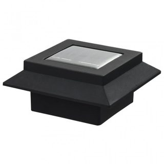 VidaXL Pack de 6 Spots Solaires LED pour Extérieur 12cm Noir