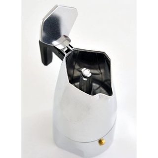 Alessi Ossidiana Cafetière Italienne 3 Tasses Argent