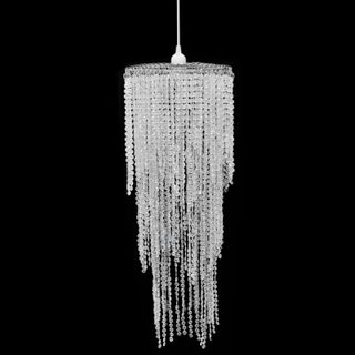 VidaXL Lustre avec Cristaux E27 26x70cm