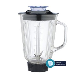 Mélangeur en verre Tritan TM Electron 500W noir