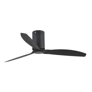 Ventilateur de plafond Faro Mini Tube Fan avec télécommande 32 W Noir mat
